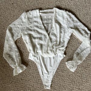 Long sleeve body suit